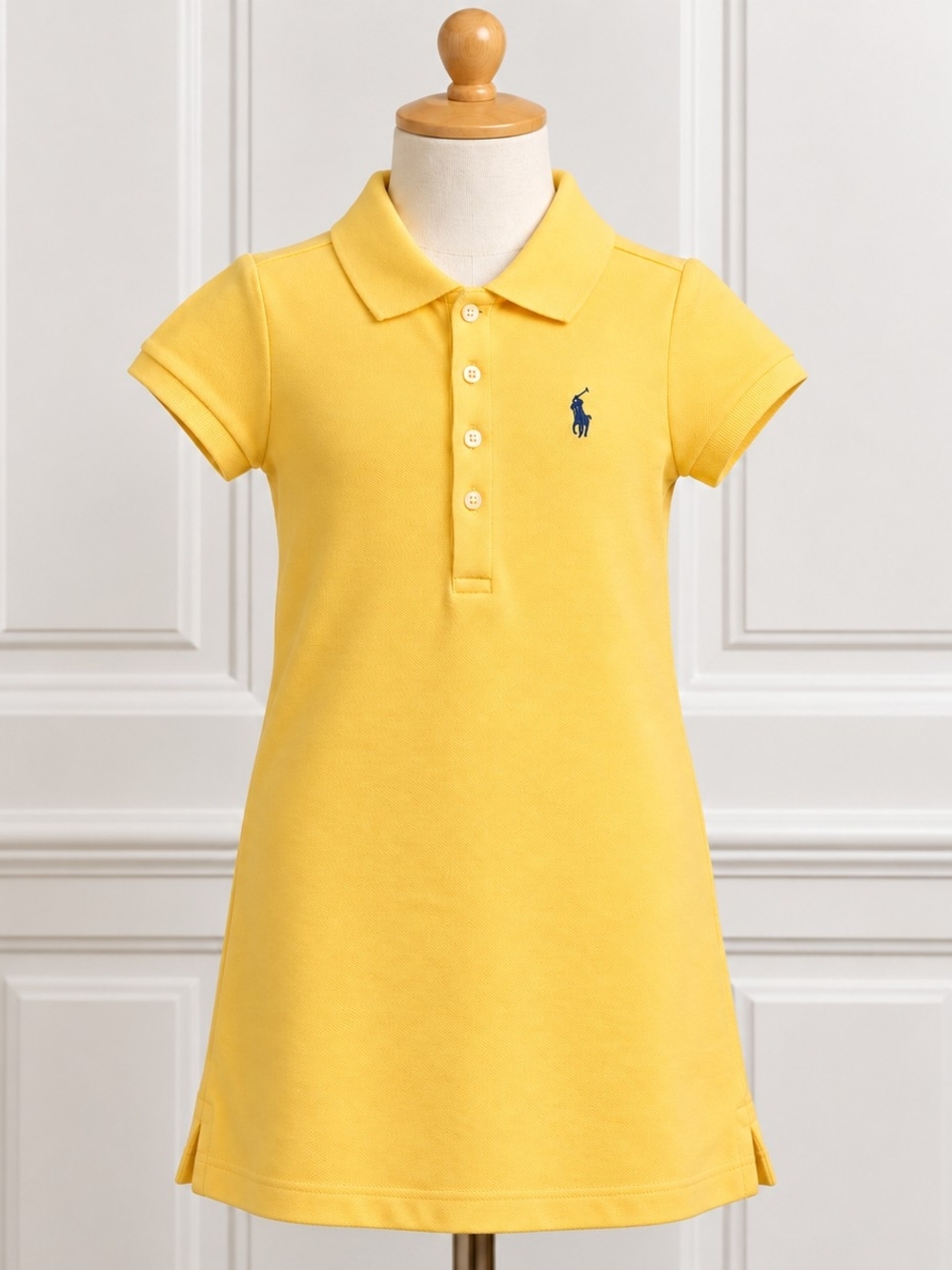Polo Ralph Lauren Girls 4T Dress, Tee & Easy Peasy Shorts Bundle
